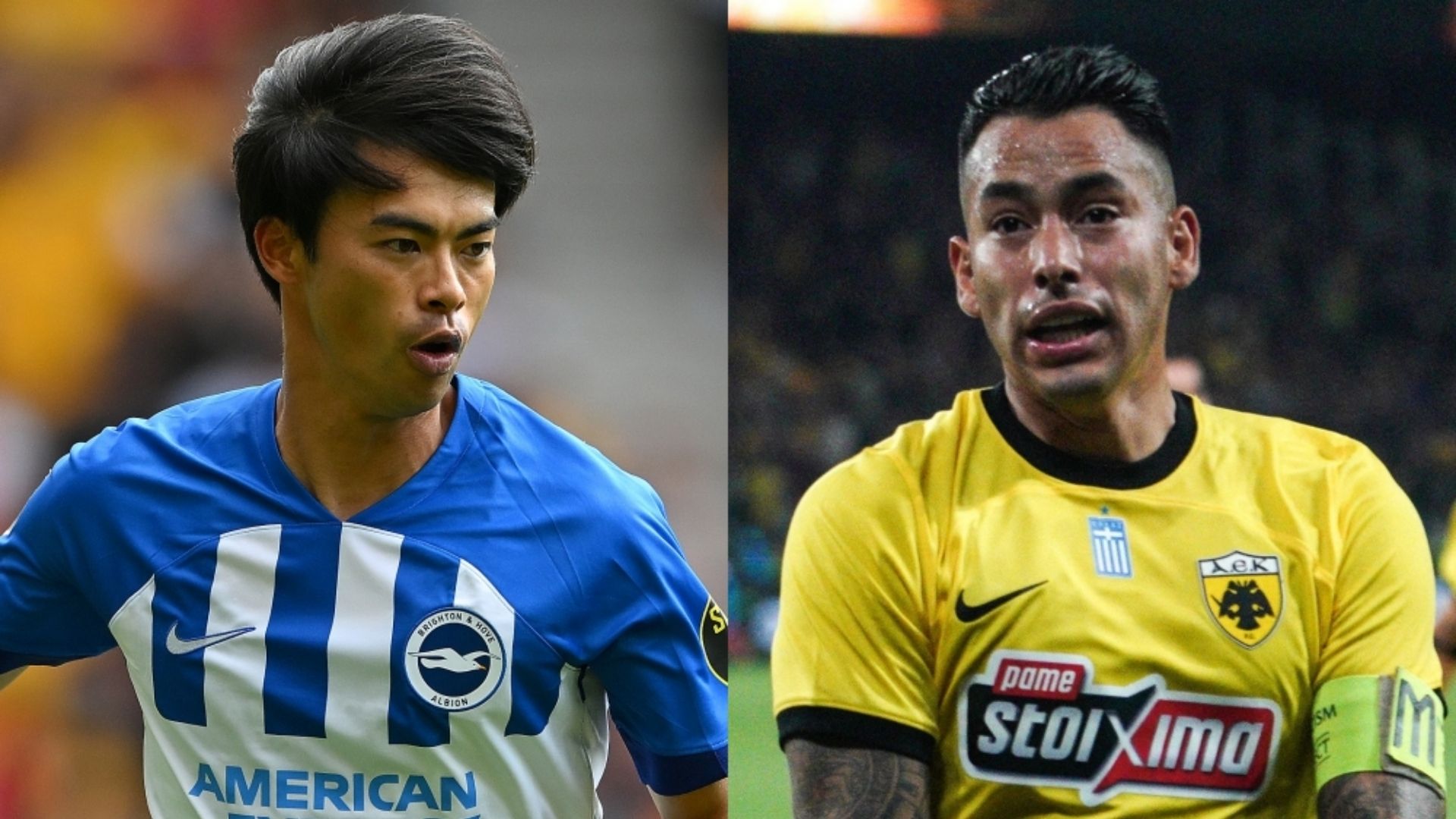 Kaoru Mitoma Brighton Sergio Araujo AEK Athens