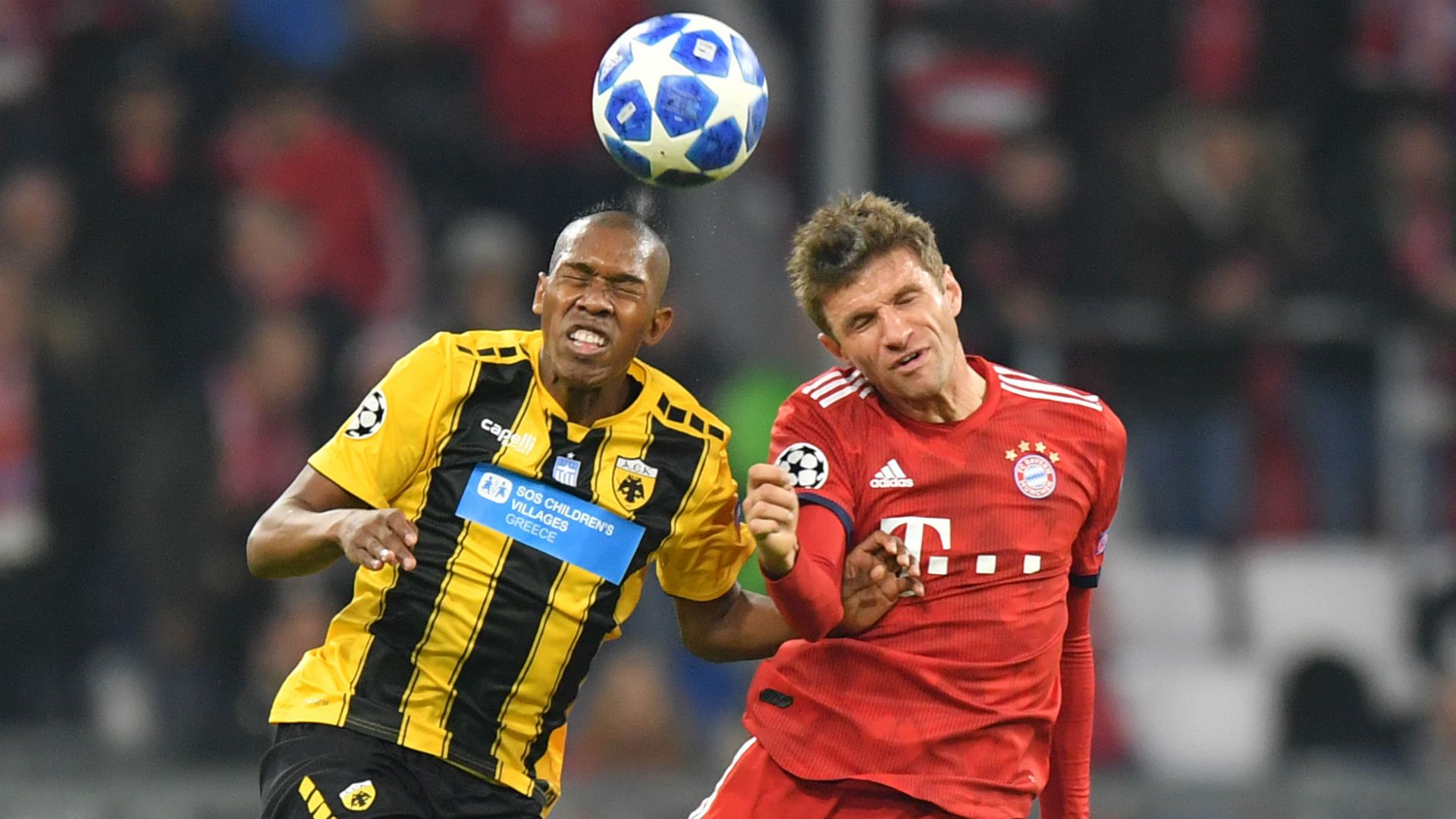 Thomas Müller FC Bayern München AEK Champions League 07112018