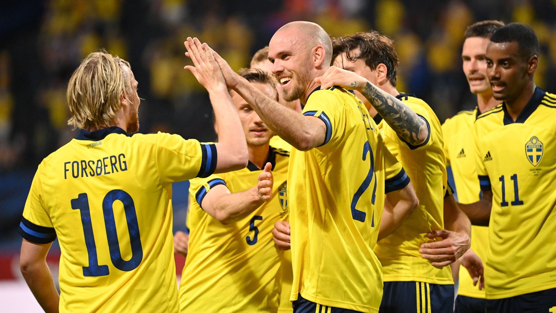 Sweden celebrate 2021