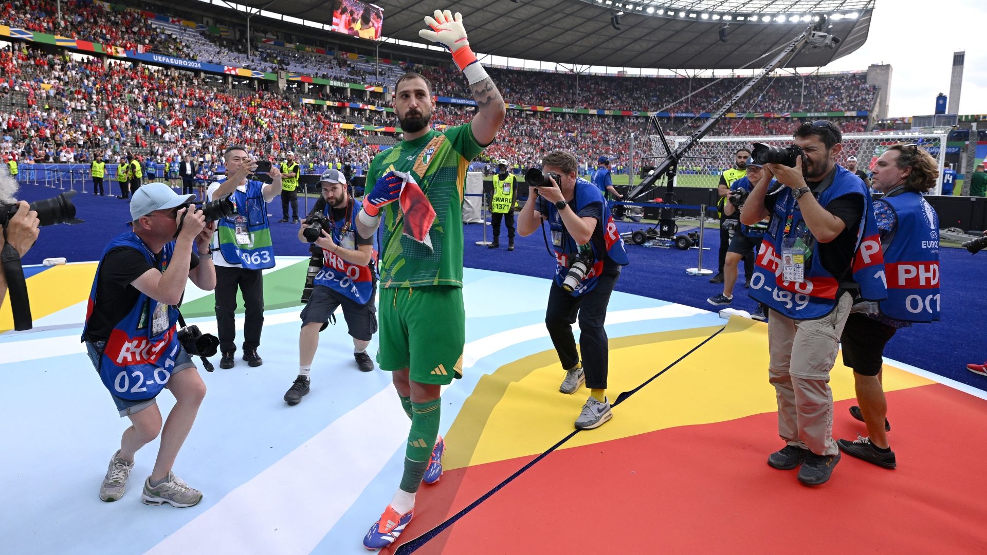Gianluigi Donnarumma Switzerland Italy Euro 2024