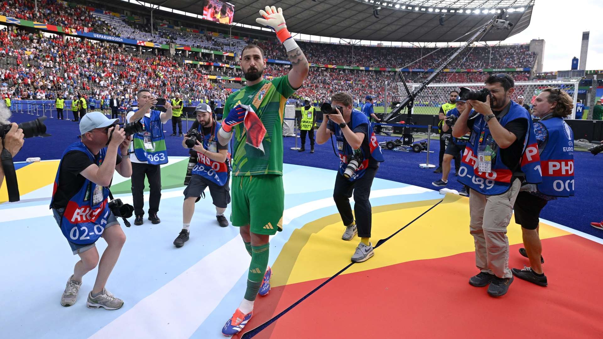 Gianluigi Donnarumma Switzerland Italy Euro 2024