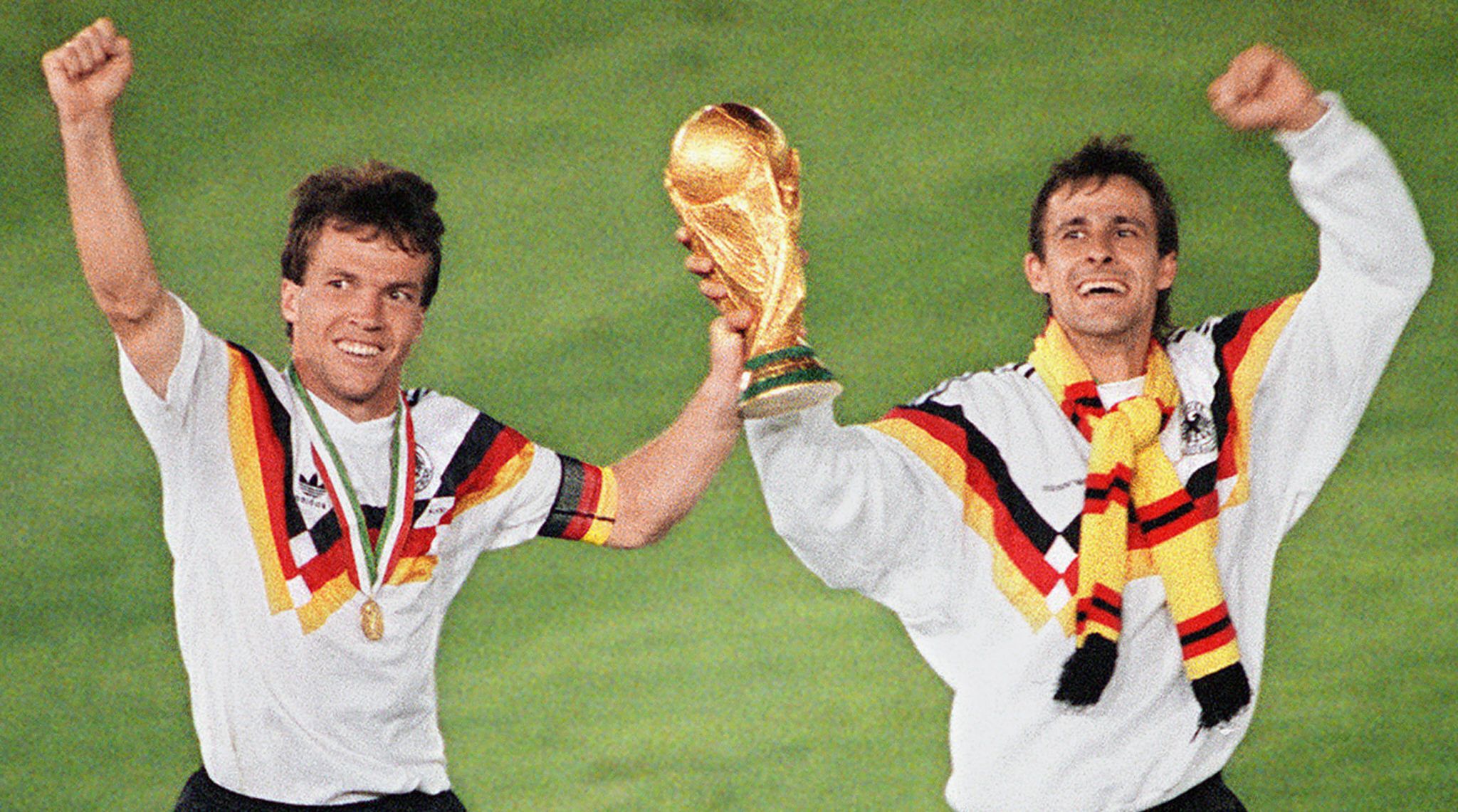 Allemagne de l'Ouest vainqueur Coupe du monde 1990