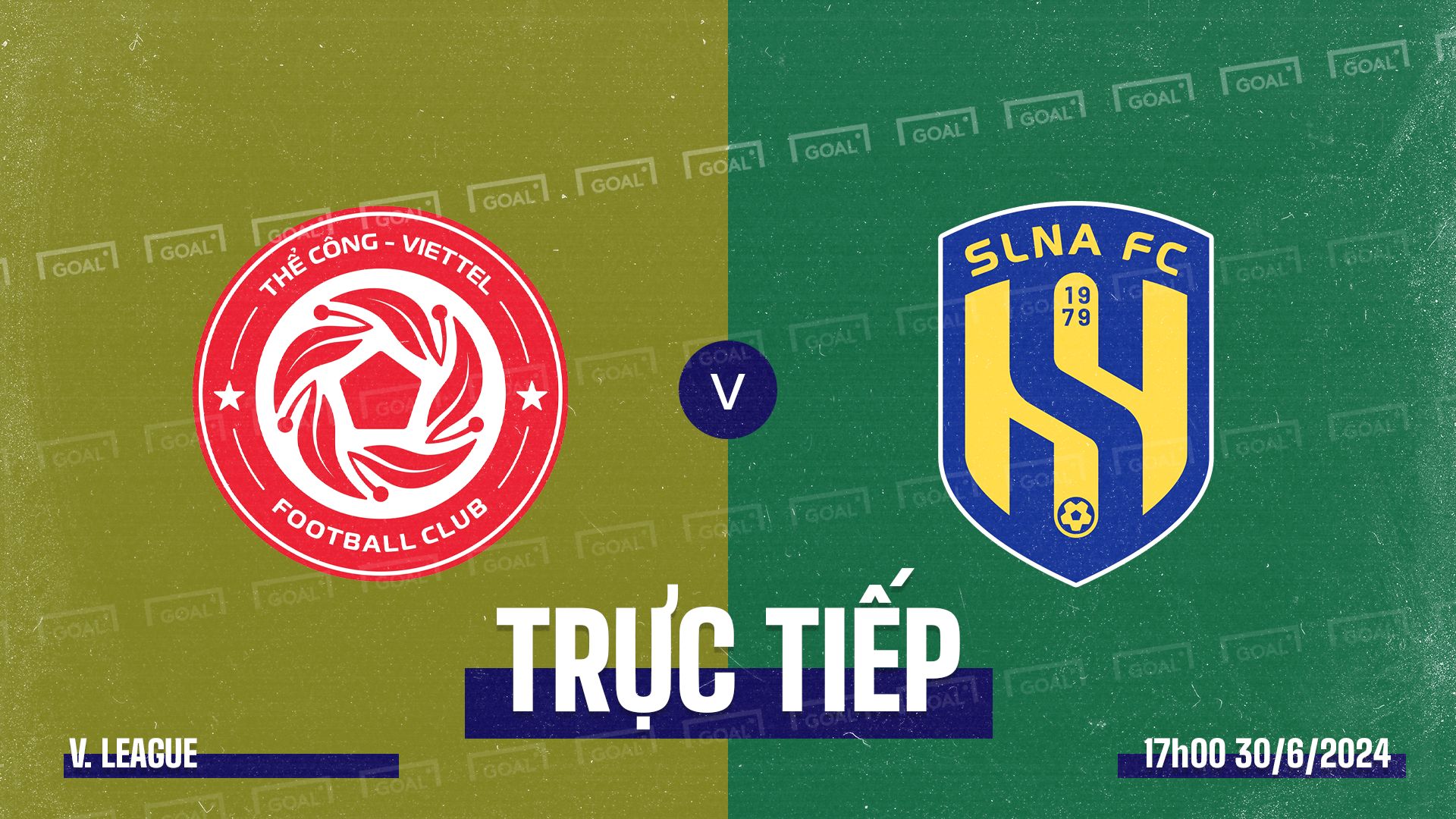 Viettel vs SLNA V.League 2024 GFX