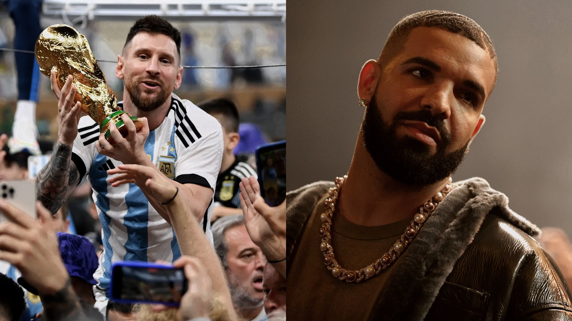 Drake-Messi split