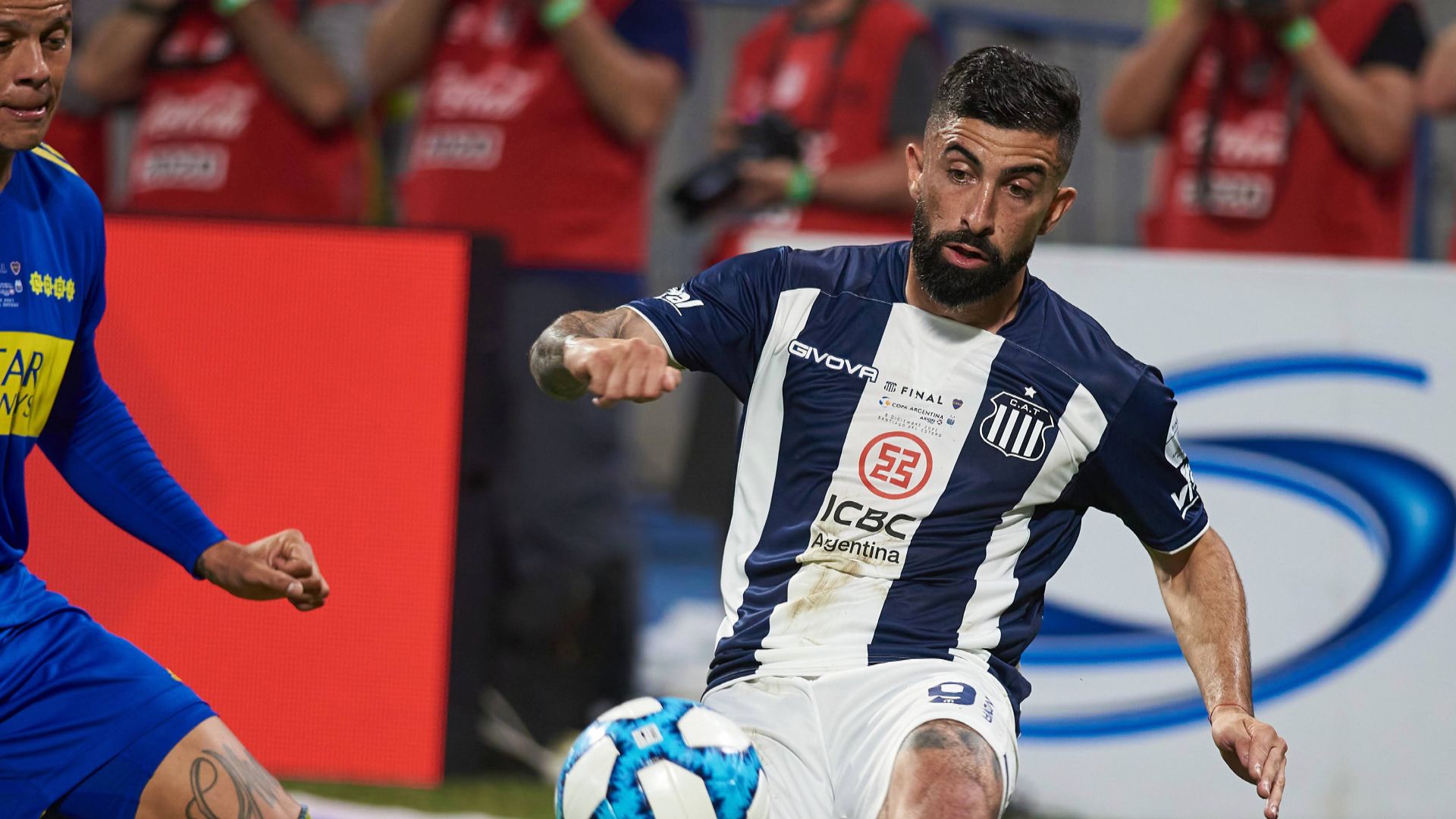 michael santos marcos rojo boca talleres copa argentina 081221