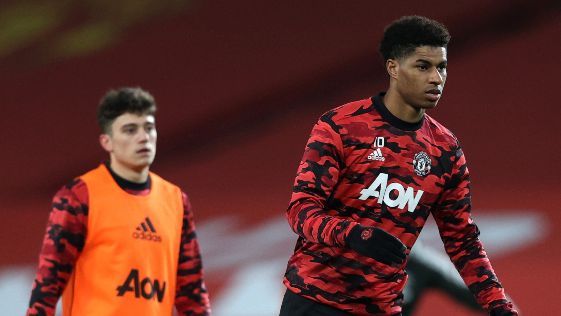 Marcus Rashford Manchester United Premier League 2020-21