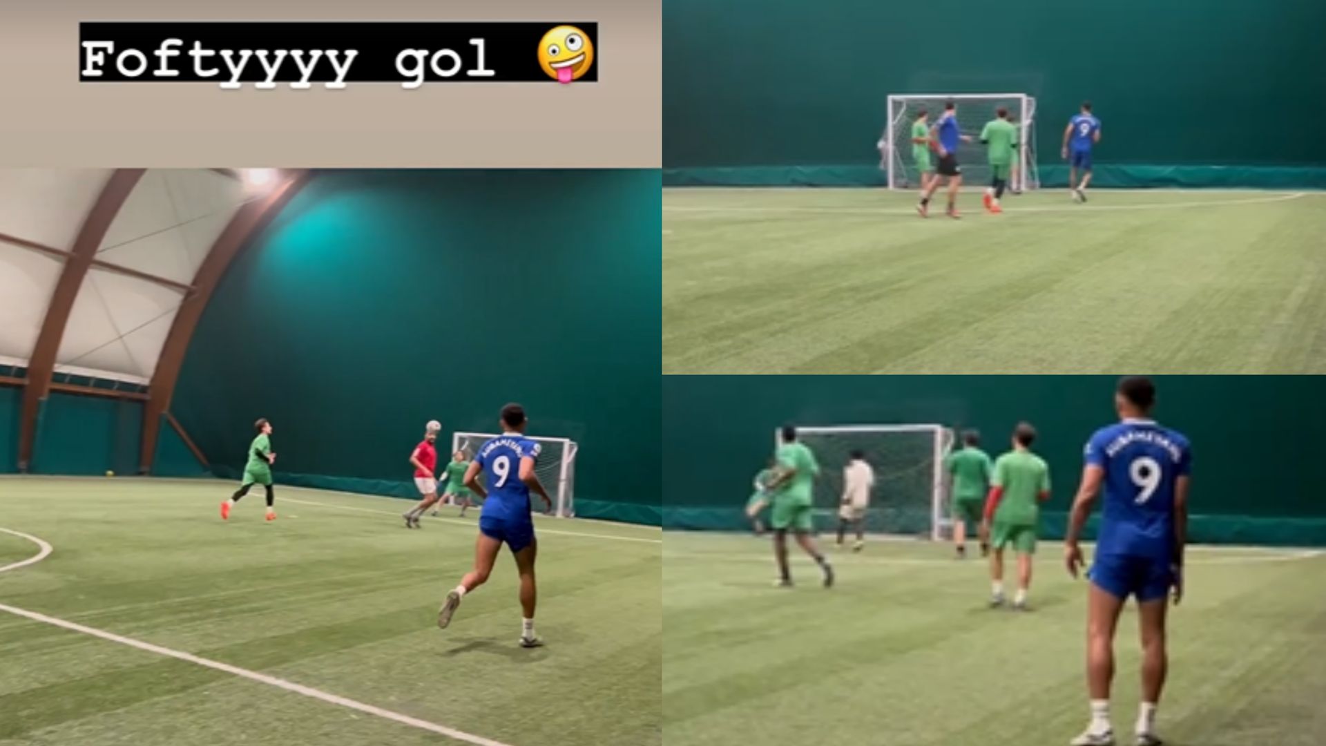 Pierre-Emerick Aubameyang five-a-side