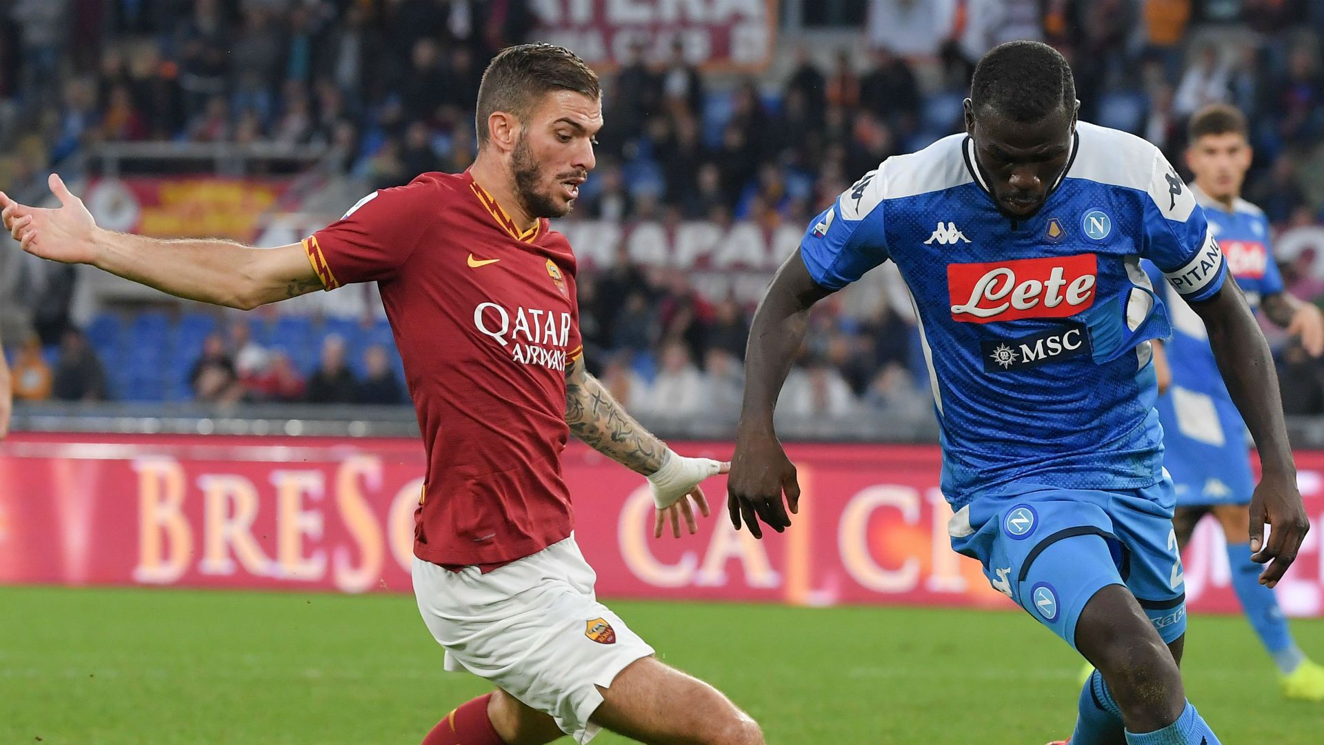 Davide Santon Kalidou Koulibaly Roma Napoli