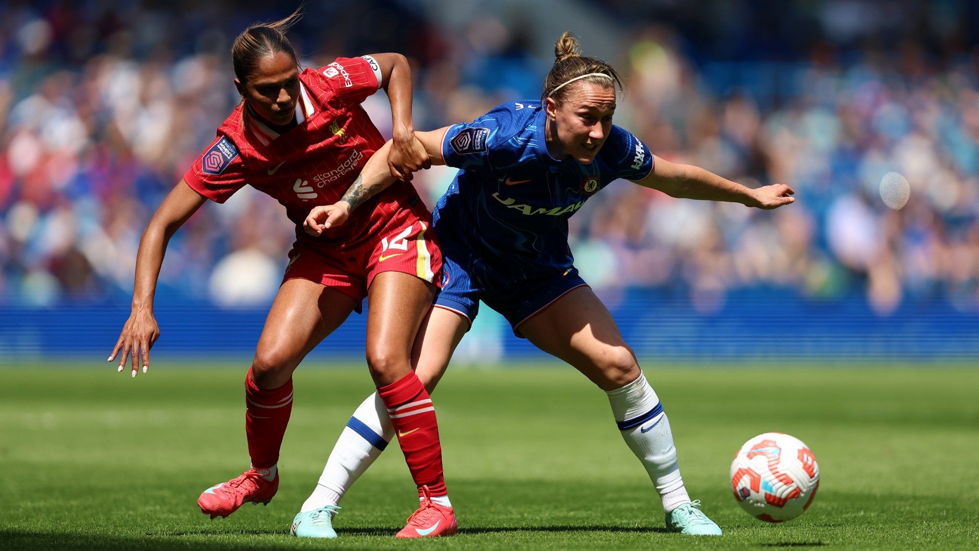 Taylor Hinds Lucy Bronze Liverpool Chelsea Women 2024-25