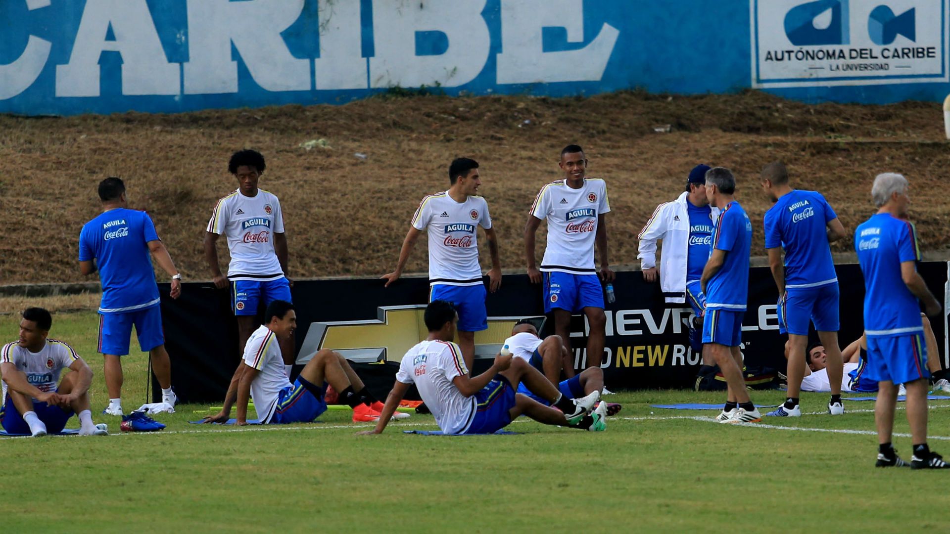 Colombia entrenamiento en Barranquilla