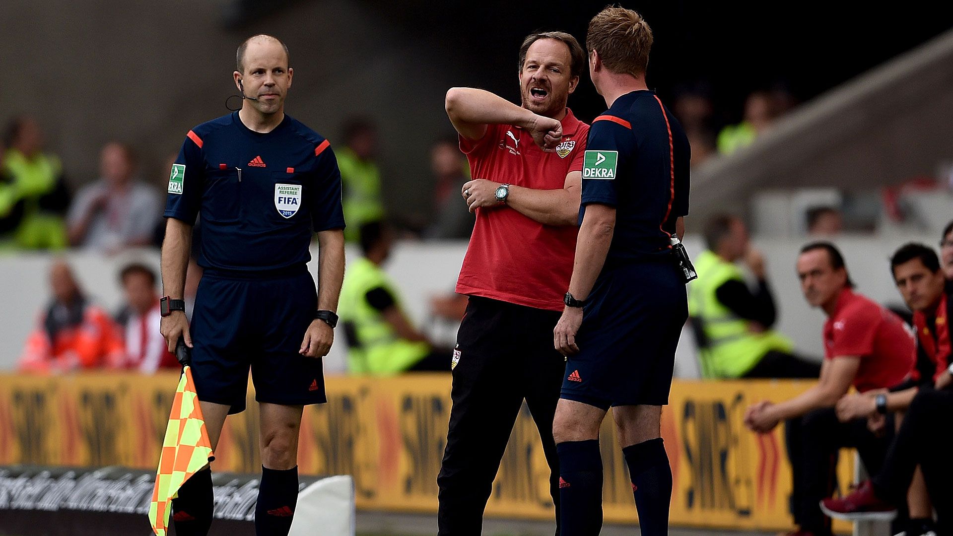 Alexander Zorniger VfB Stuttgart Bundesliga 16082015