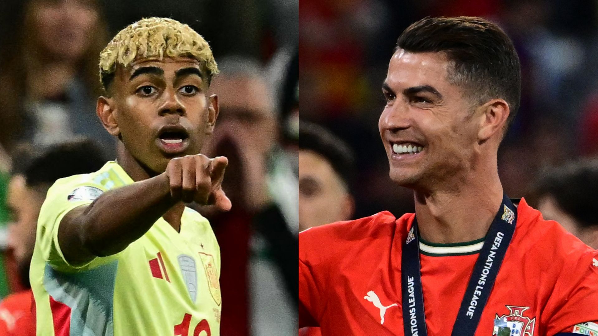 Leave him alone!' - Cristiano Ronaldo reveals advice for 'phenomenon' Lamine Yamal after coming up against teen star as Portugal beat Spain in Nations League | Goal.com