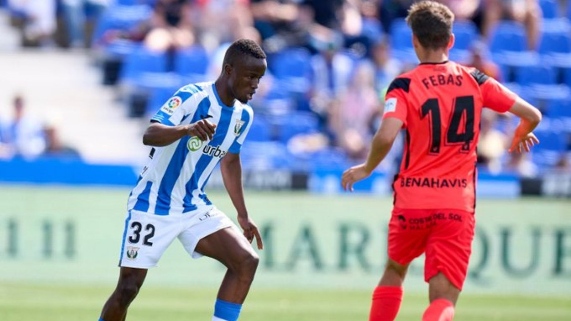 Leganés Málaga segunda división 16042022