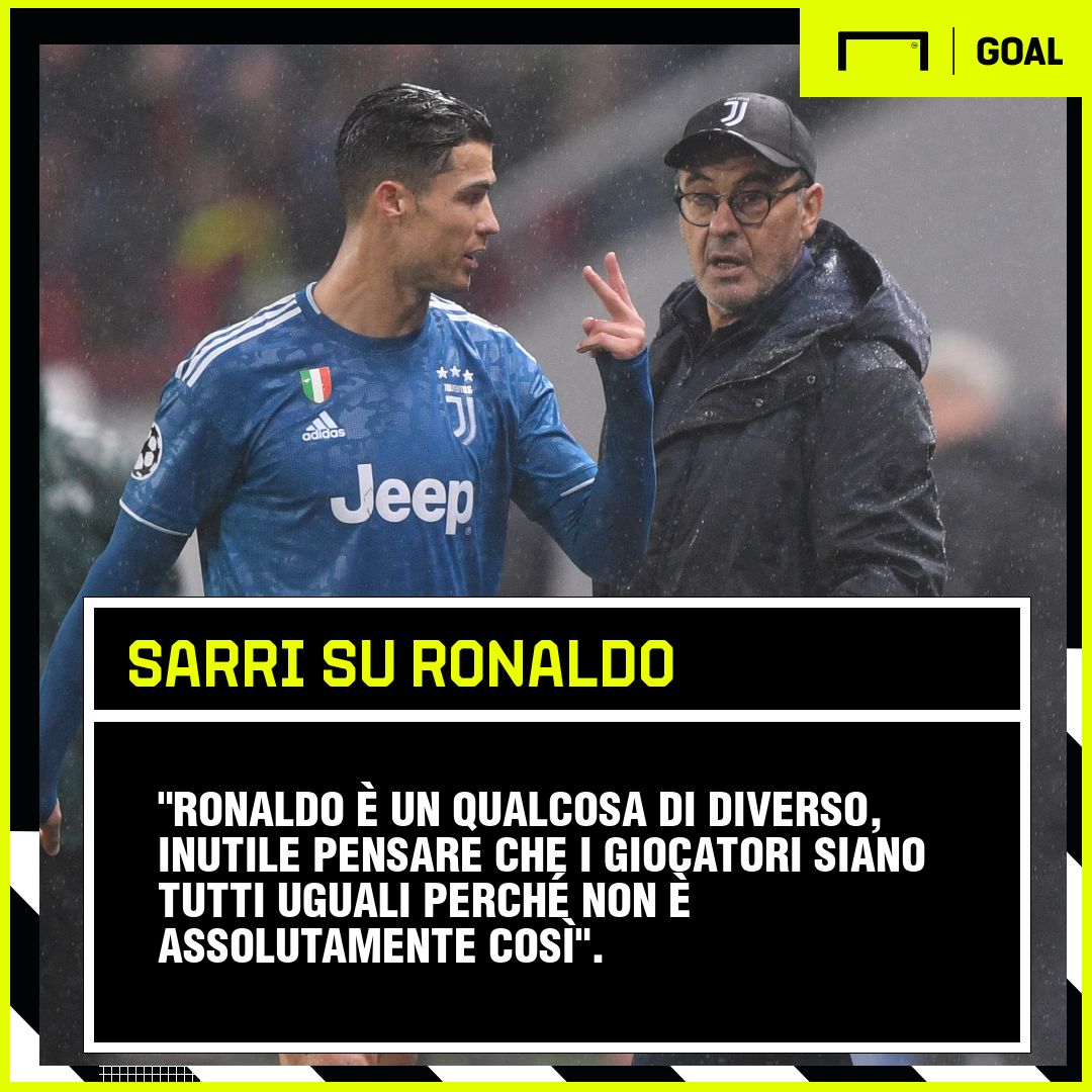Sarri su Ronaldo