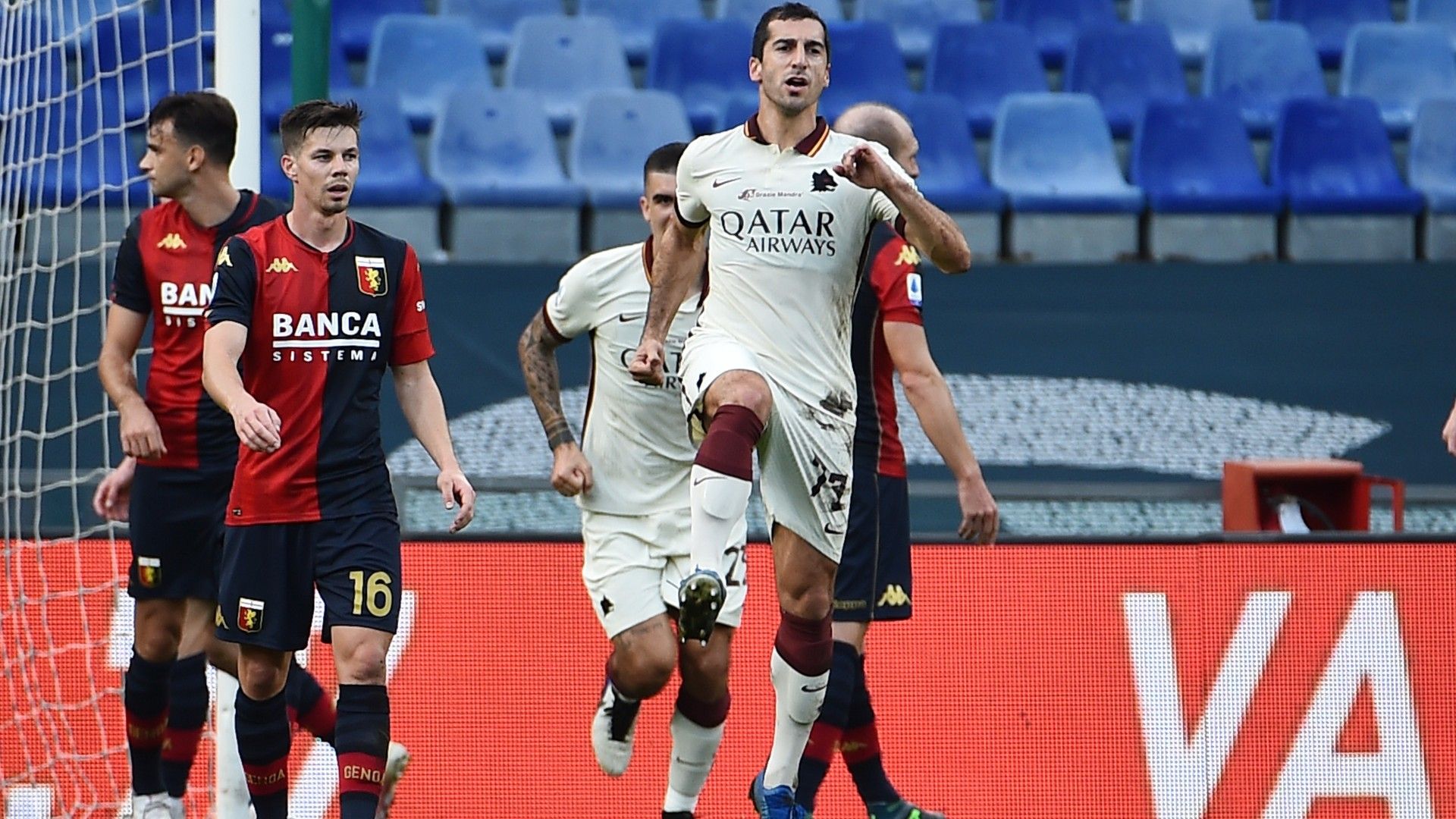 Mkhitaryan Genoa Roma