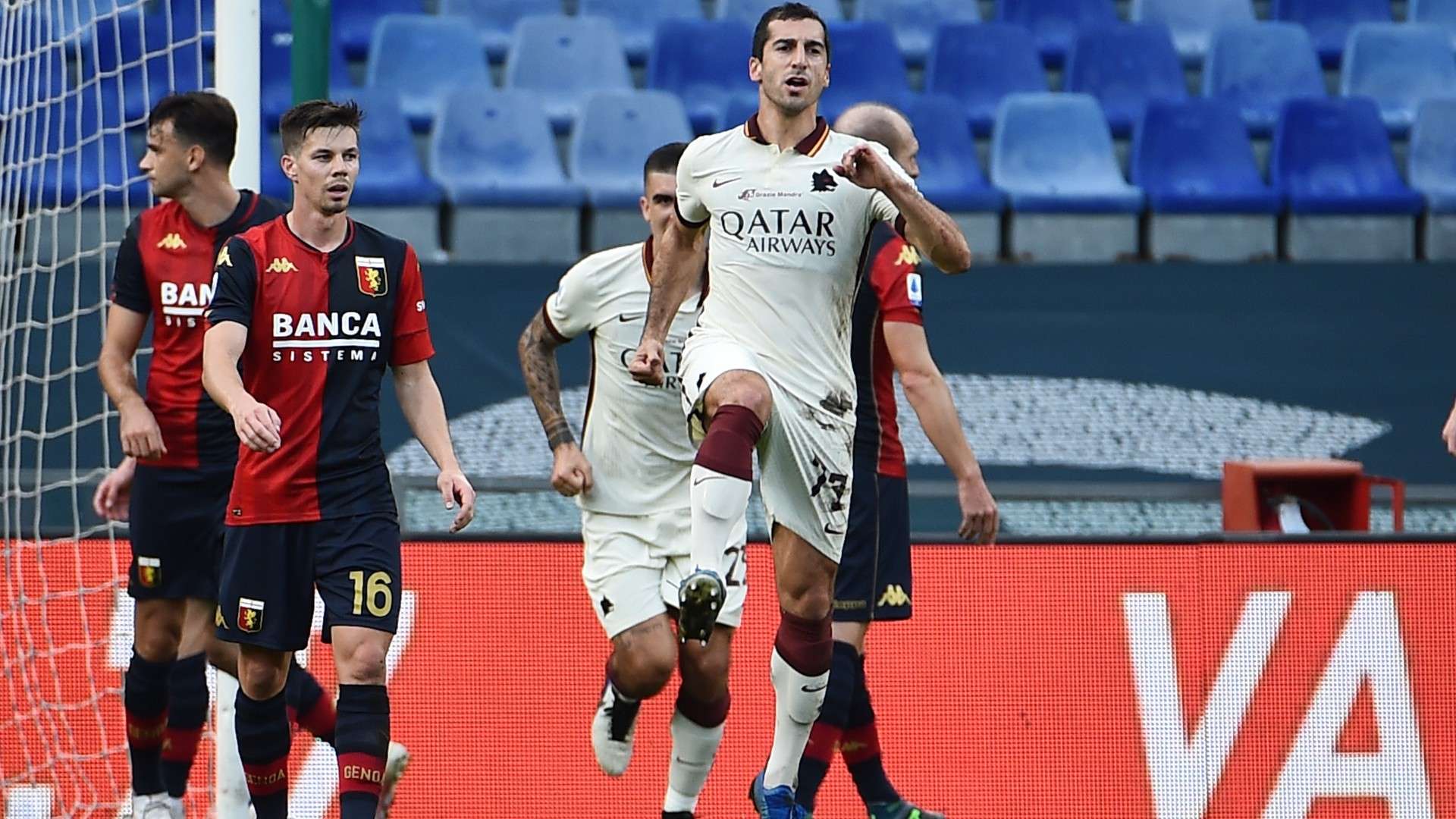 Mkhitaryan Genoa Roma