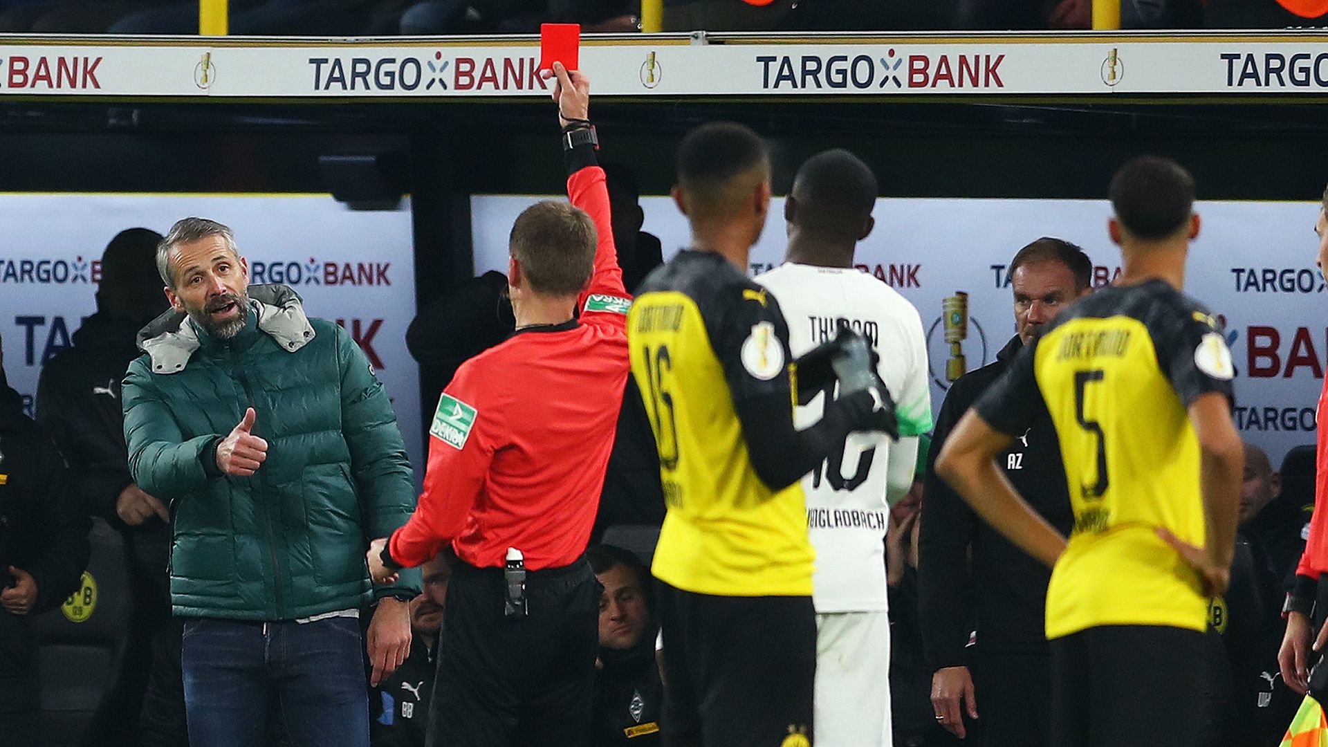 Marco Rose Gladbach Borussia Dortmund