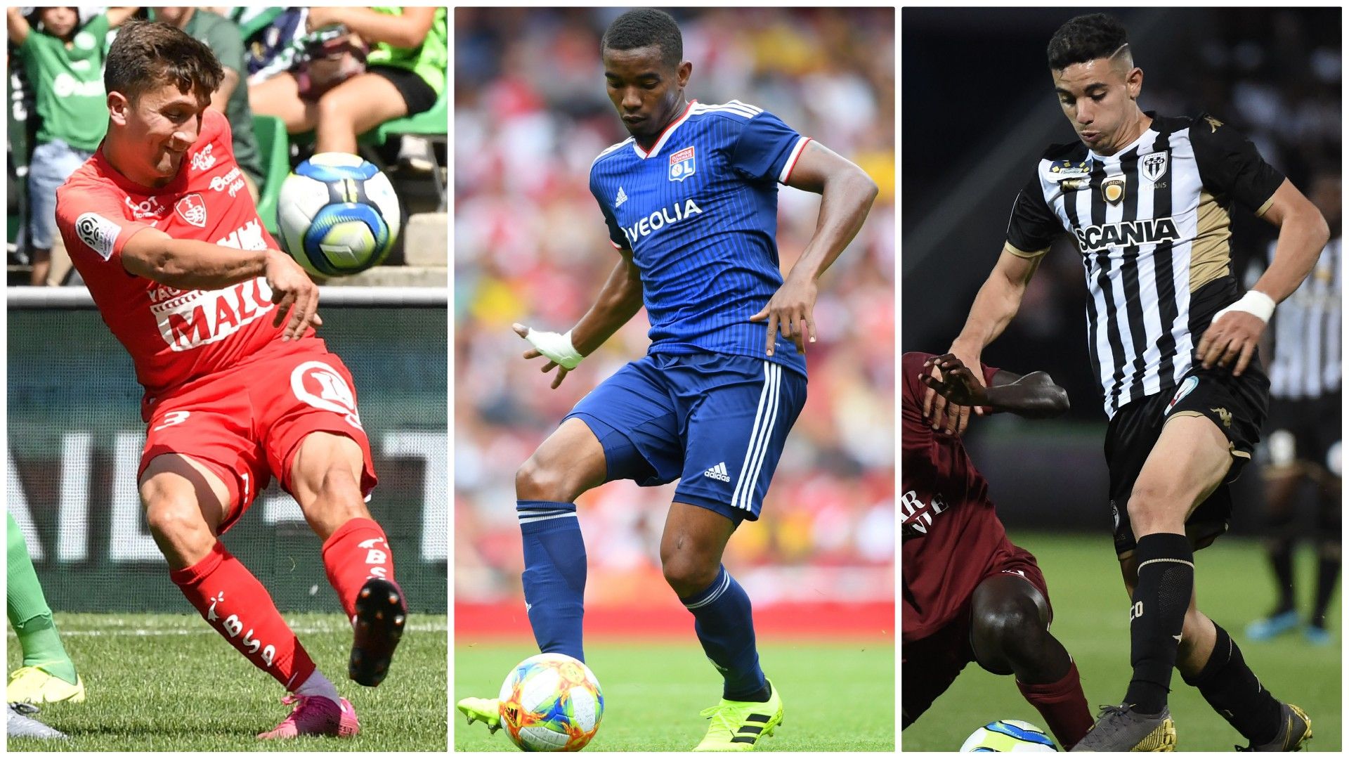 Mathias Autret (Stade Brestois), Thiago Mendes (OL) et Rayan Aït Nouri (Angers SCO) meilleurs passeurs de Ligue 1 après 4 journées en 2019-2020
