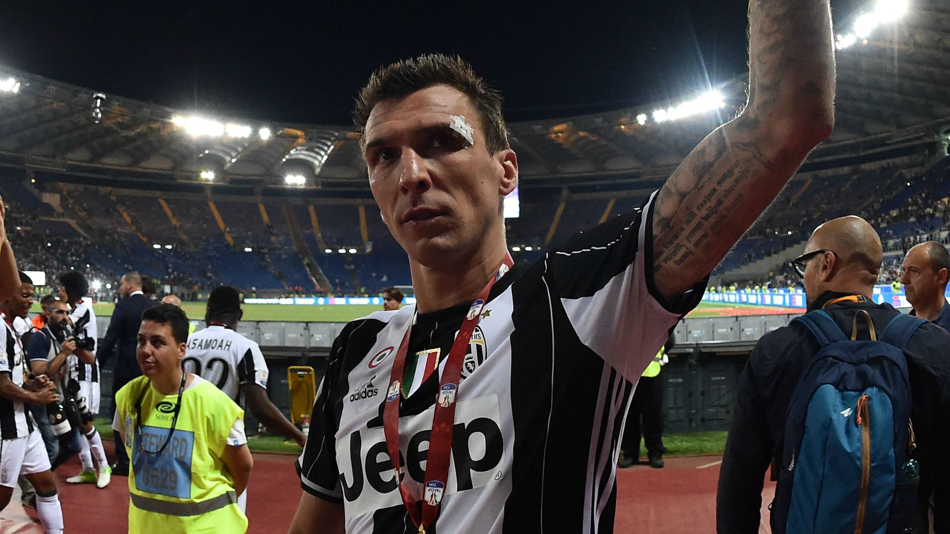 Mario Mandzukic after Coppa Italia final 17052017