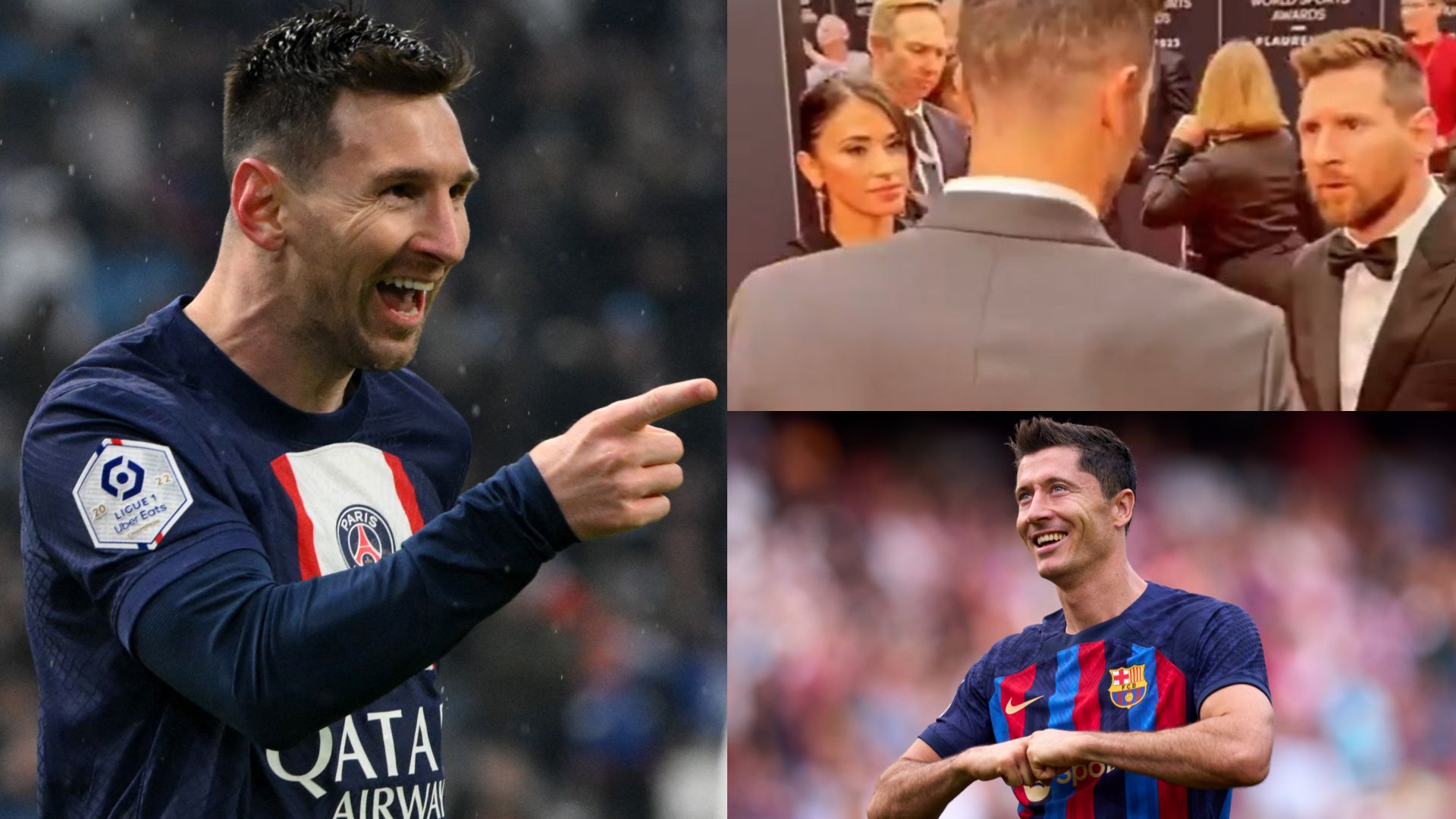 Lionel Messi Robert Lewandowski