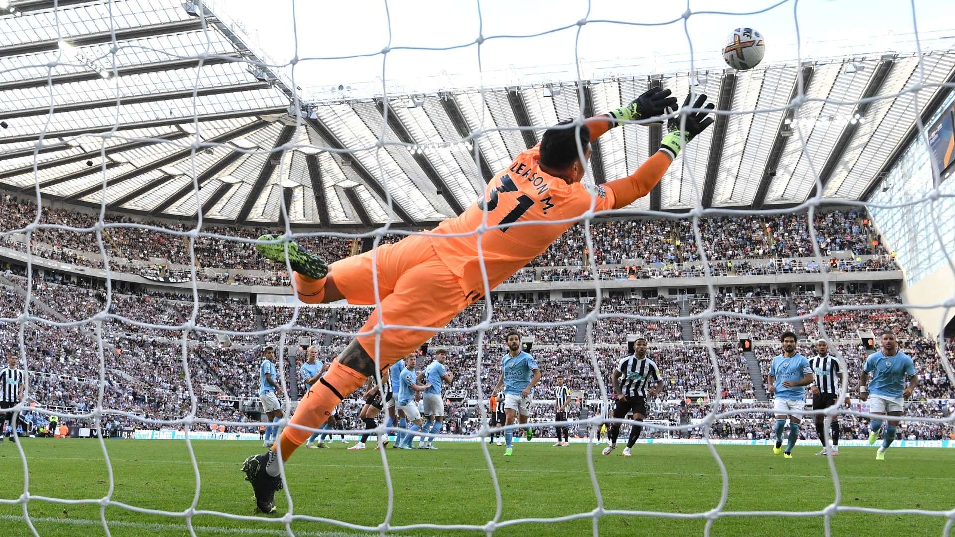 Ederson Manchester City Newcastle Premier League 2022