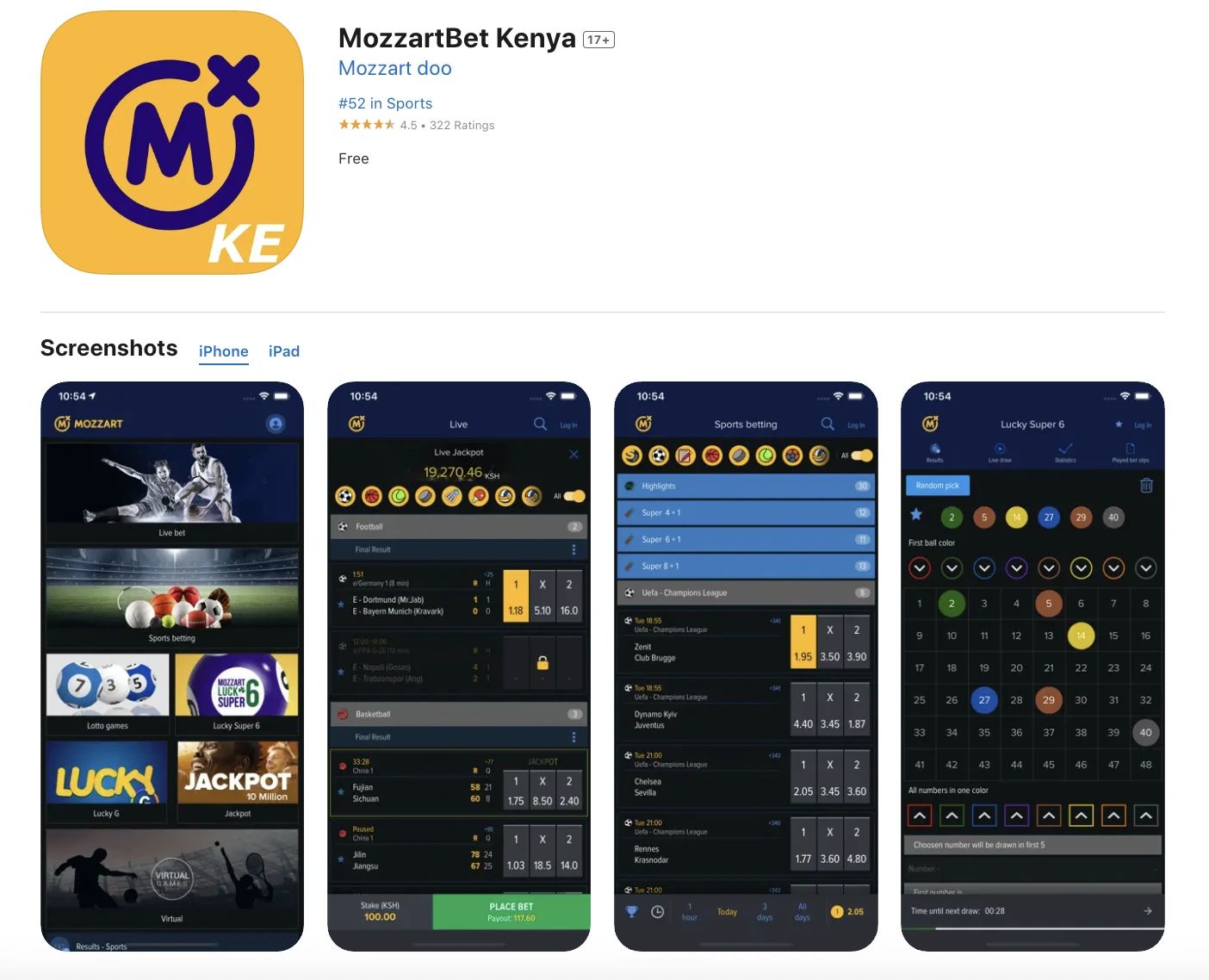 mozzarbet app ios download 