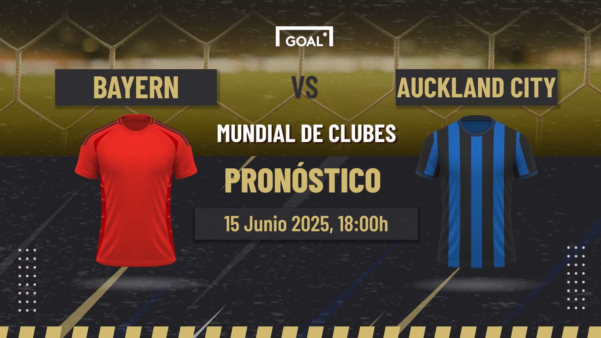 Bayern Munich vs Auckland City Pronóstico y Apuestas Copa Mundial de Clubes | 15/06/25