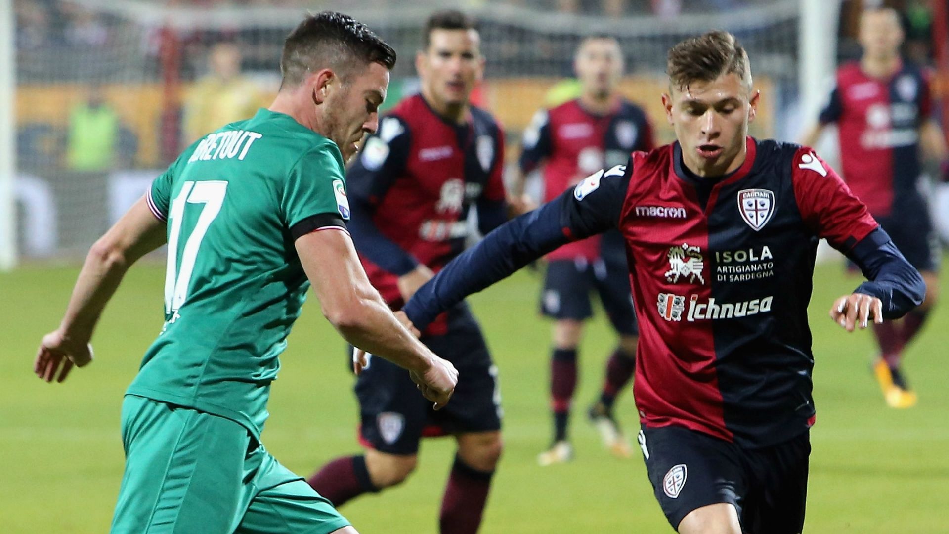 Barella Veretout Cagliari Fiorentina Serie A