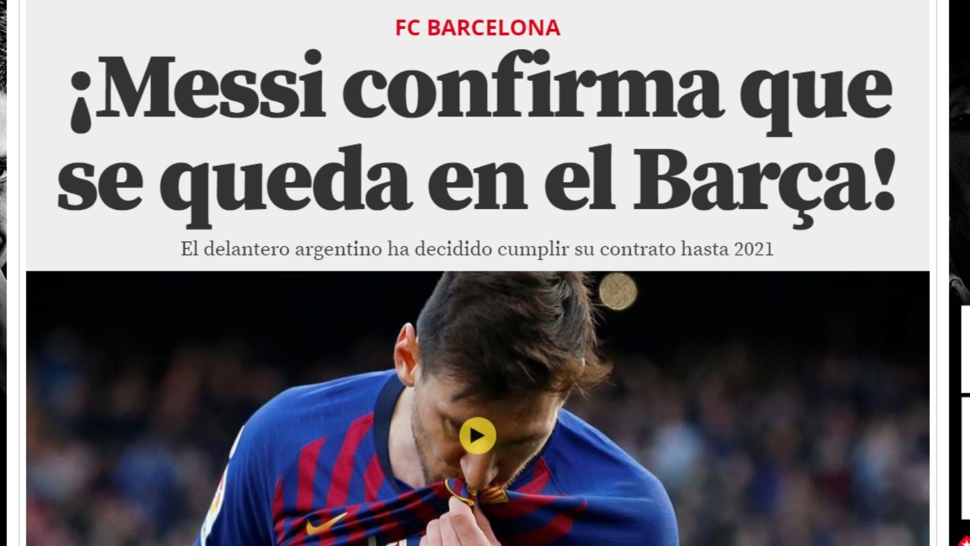 repercusión mundial Messi Goal