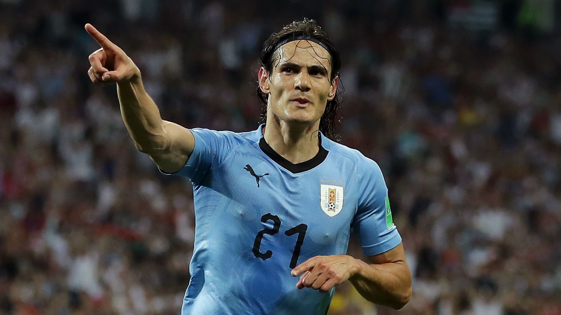 Edinson Cavani Uruguay Portugal World Cup