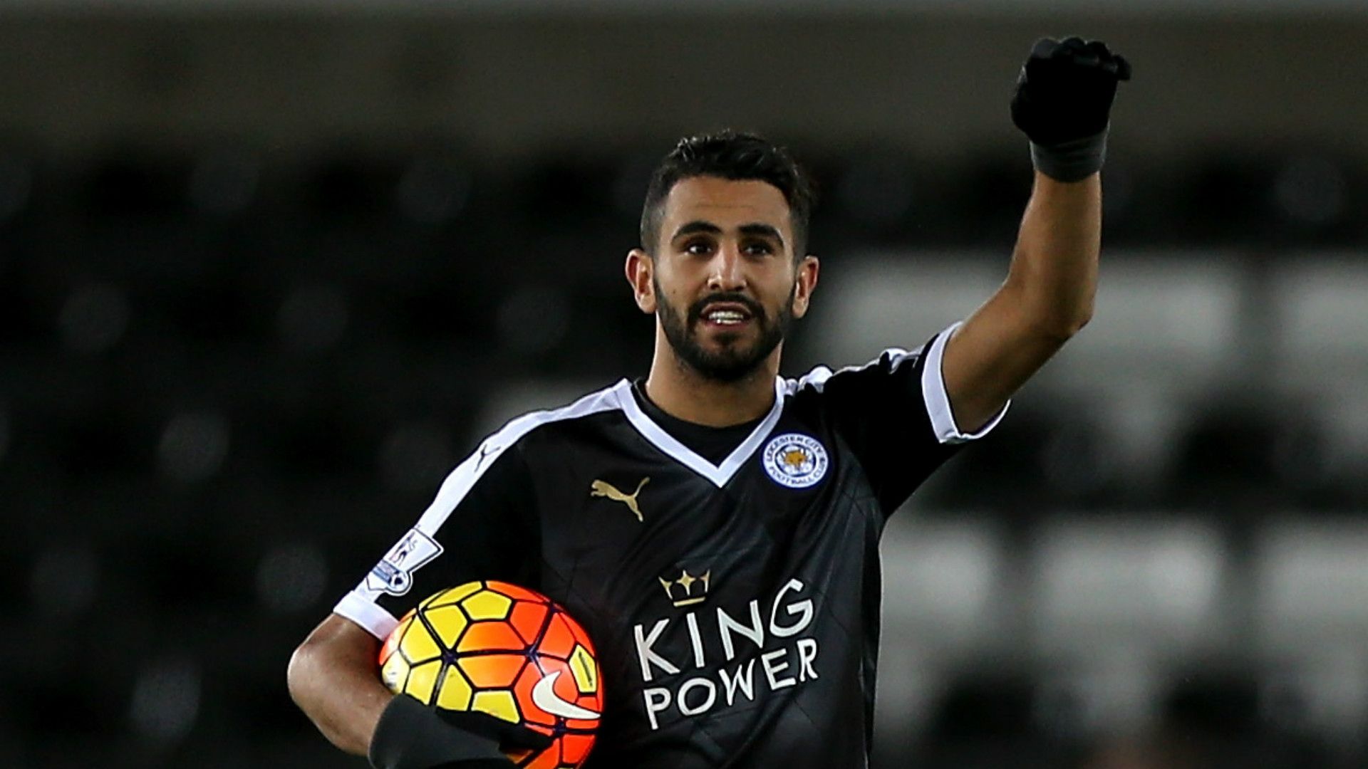 HD Riyad Mahrez Leicester City Swansea City