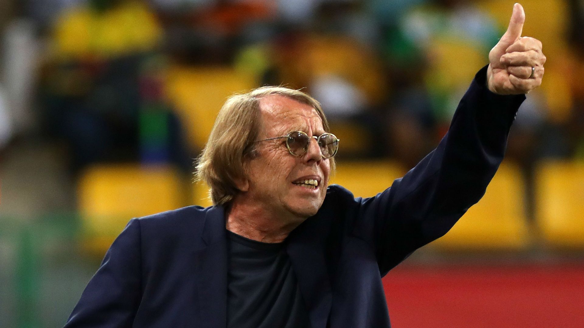Claude Le Roy coach of Togo.
