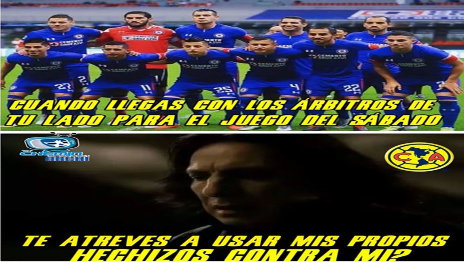 Memes Cruz Azul América 271018