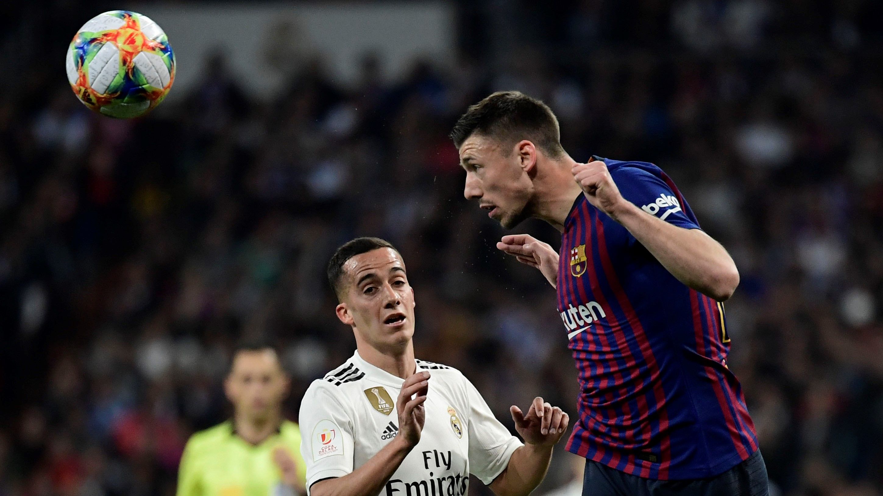 Clement Lenglet Lucas Vazquez Real Madrid Barcelona Copa del Rey 27022019