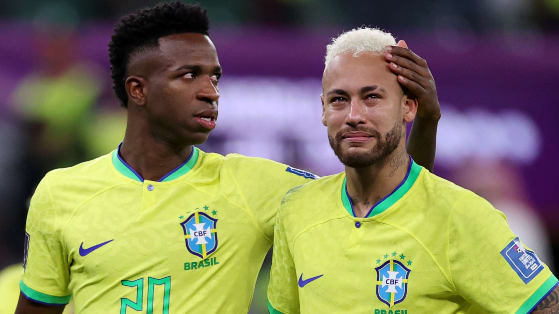 Vinicius Junior Neymar Brazil 2022 World Cup