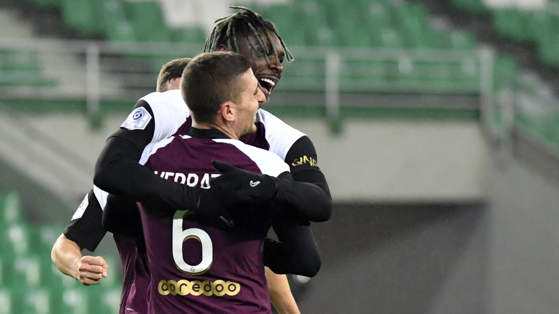 Marco Verratti Moise Kean ASSE PSG Ligue 1 06012020