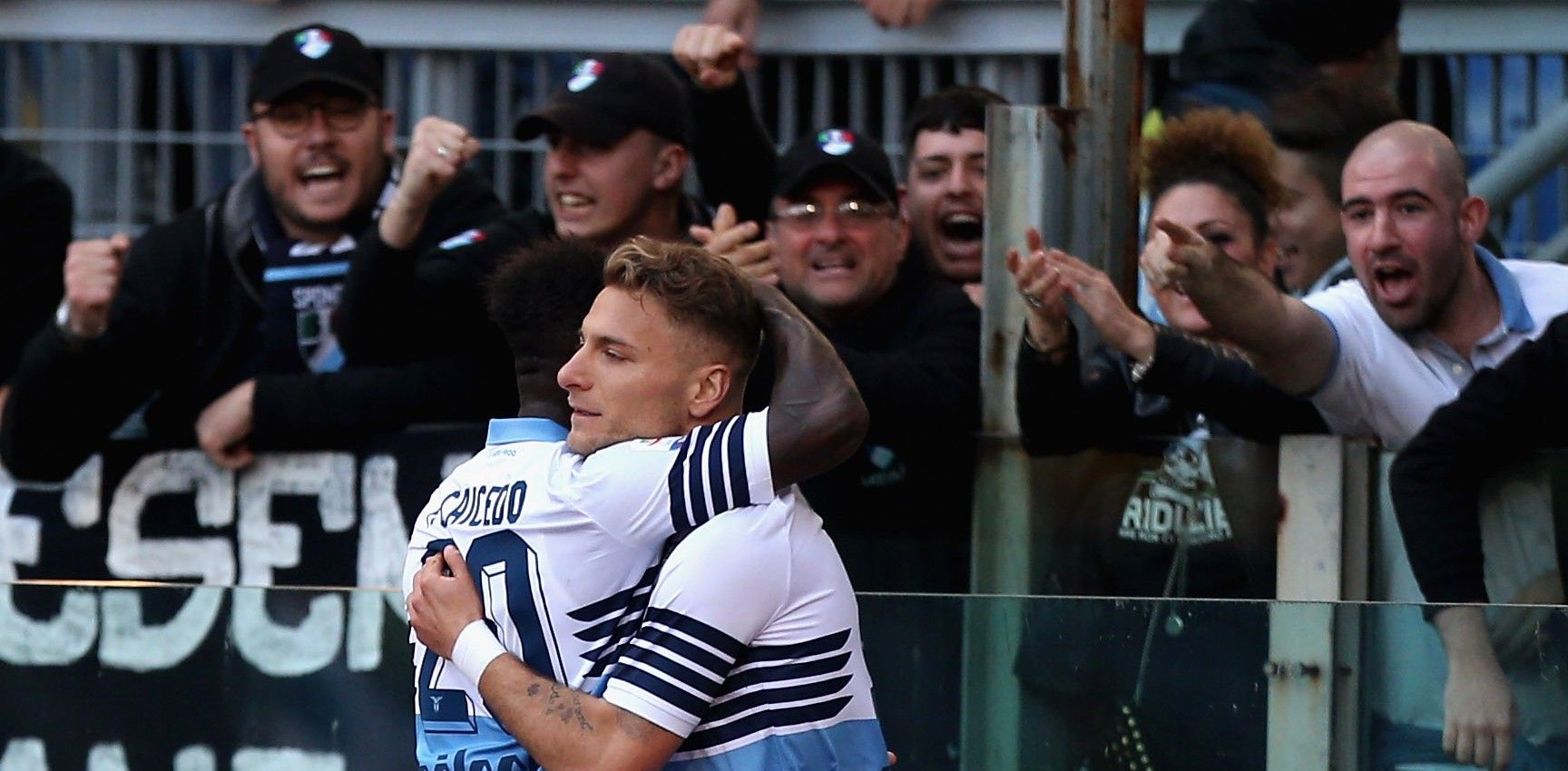 Immobile Caicedo - Lazio Udinese