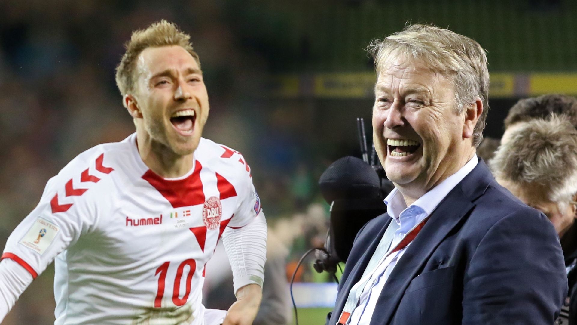 Christian Eriksen, Age Hareide, Denmark