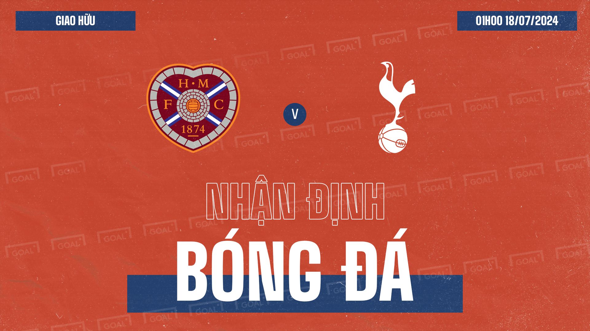 Hearts vs Tottenham Hotspur Club Friendlies 2024 GFX
