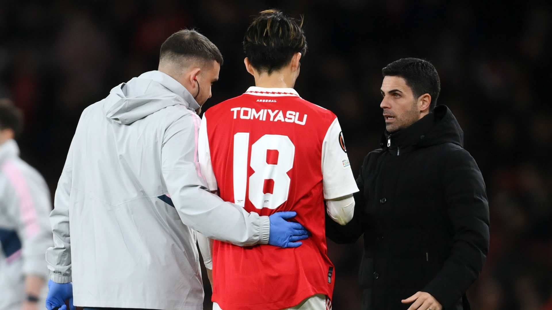 20230526 Takehiro Tomiyasu Mikel Arteta