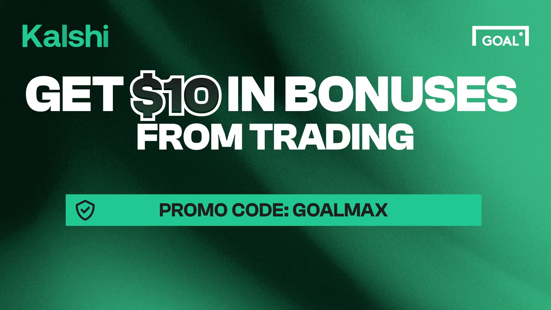 Kalshi Promo Code GOALMAX