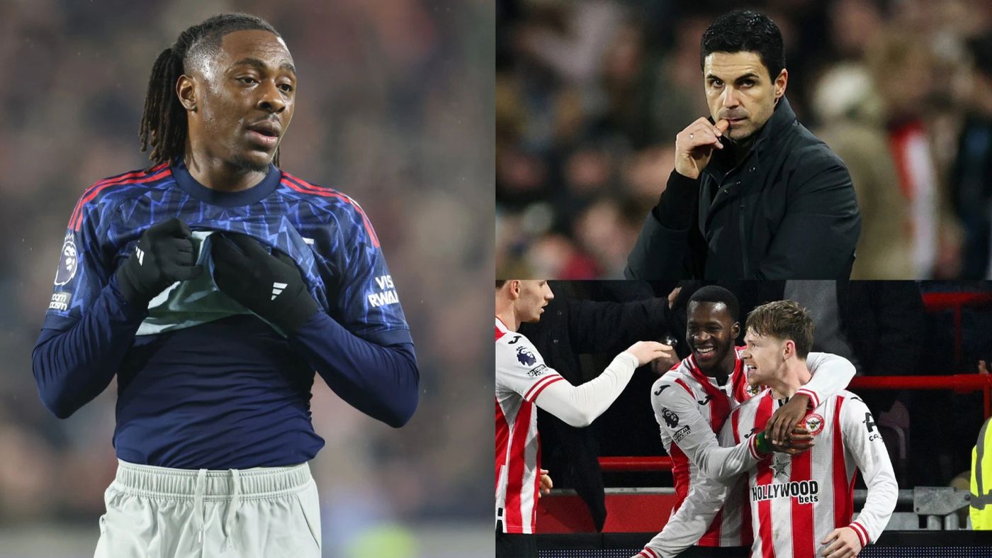 Avaliação dos jogadores do Arsenal contra o Brentford: Eze erra e time perde pontos na Premier League