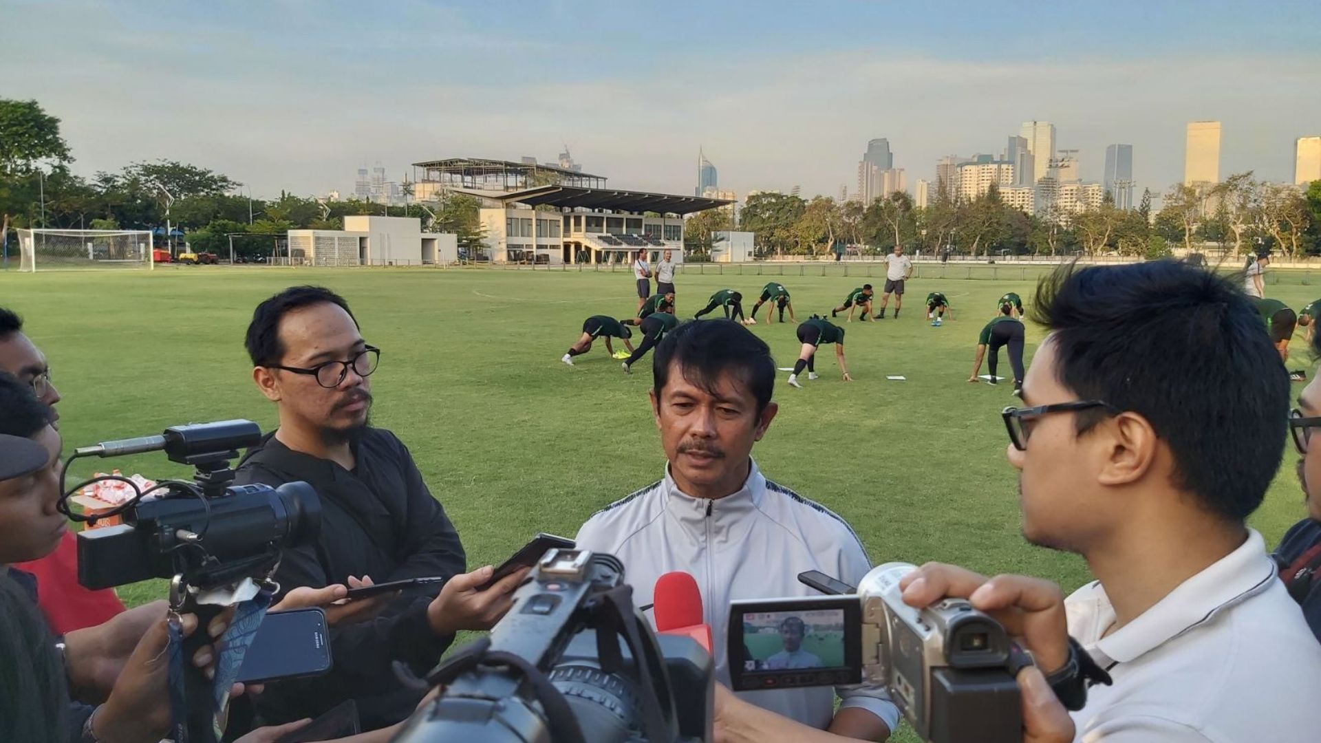 Latihan Timnas Indonesia U-23