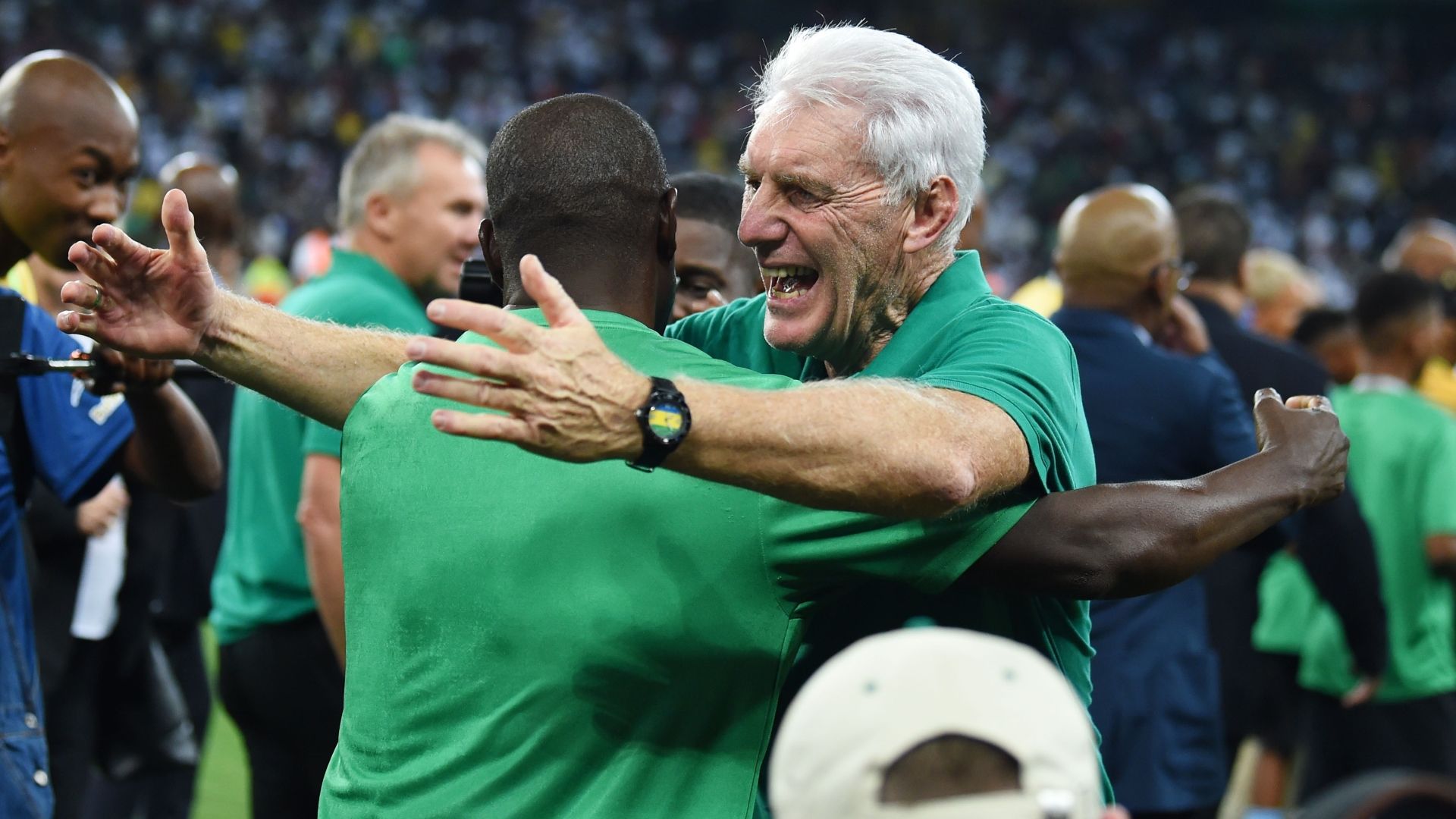 Hugo Broos, Bafana Bafana