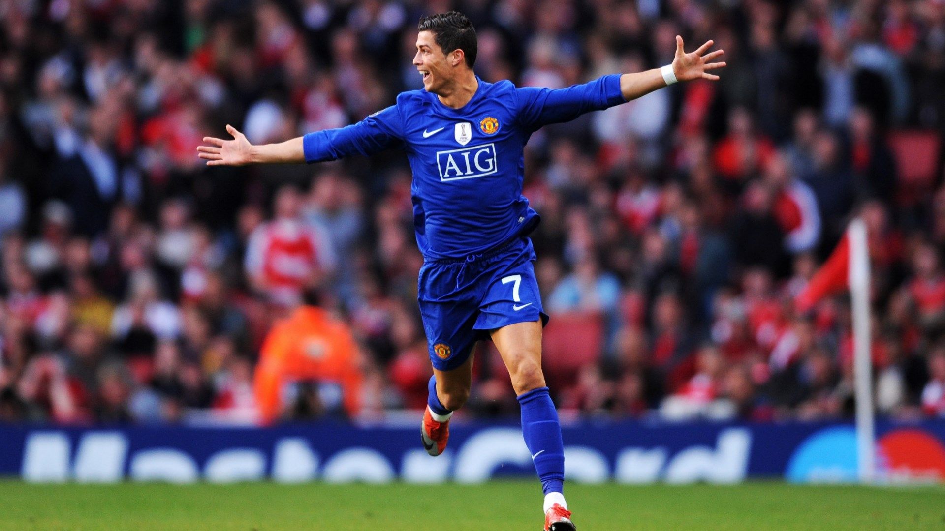 Cristiano Ronaldo Manchester United Arsenal 2009