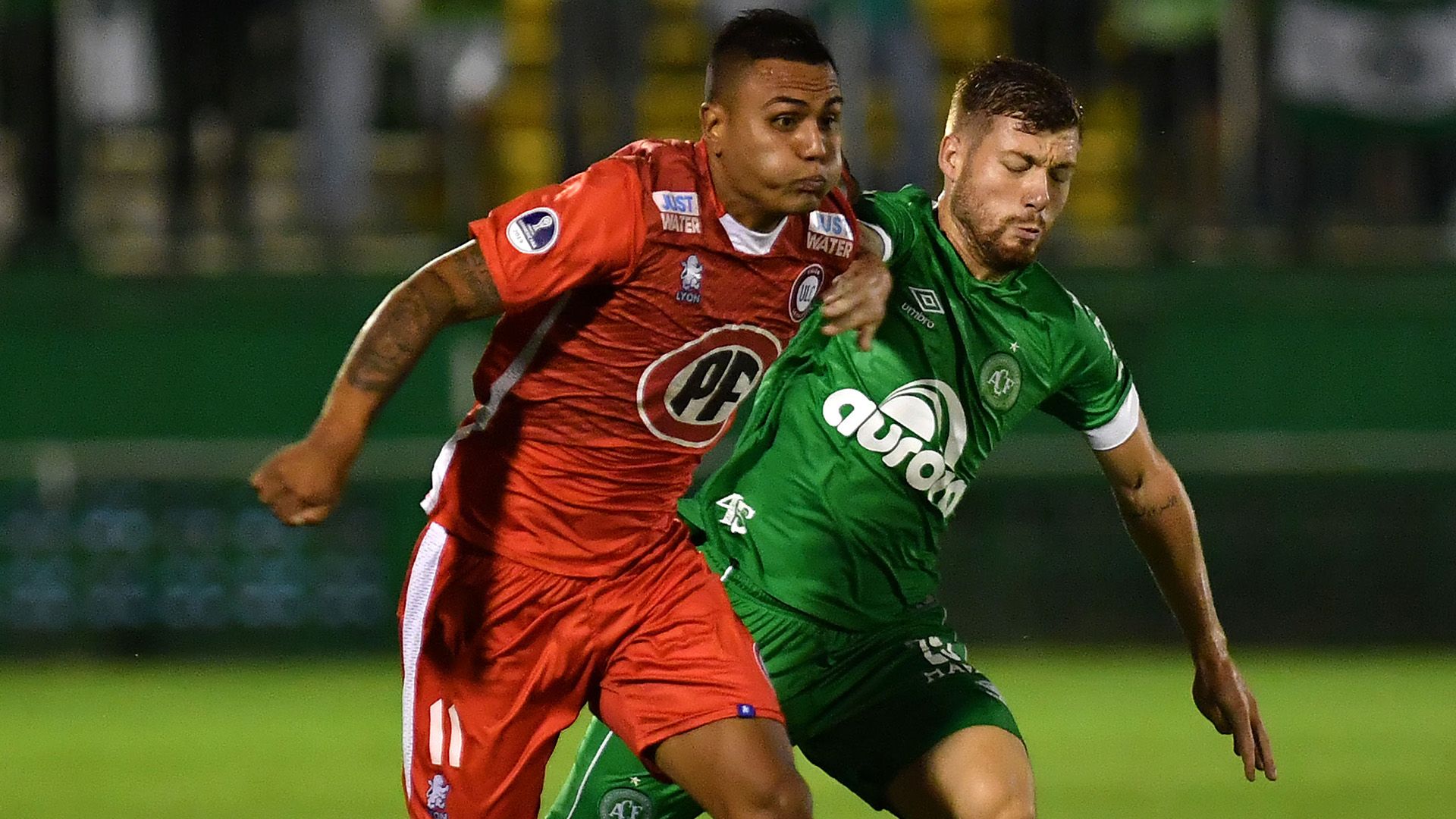 Juan Leiva Yann Rolim Chapecoense La Calera Copa Sudamericana 19022019