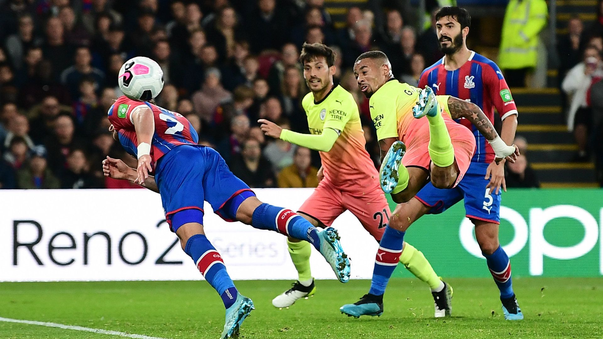 Gabriel Jesus Crystal Palace vs Manchester City 2019-20