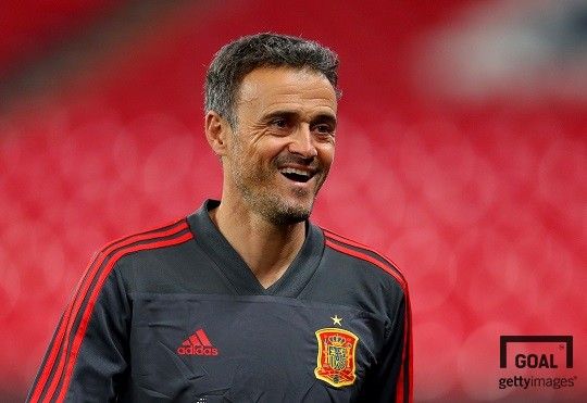 스페인 축구 국가대표팀 감독 루이스 엔리케. 사진=게티이미지