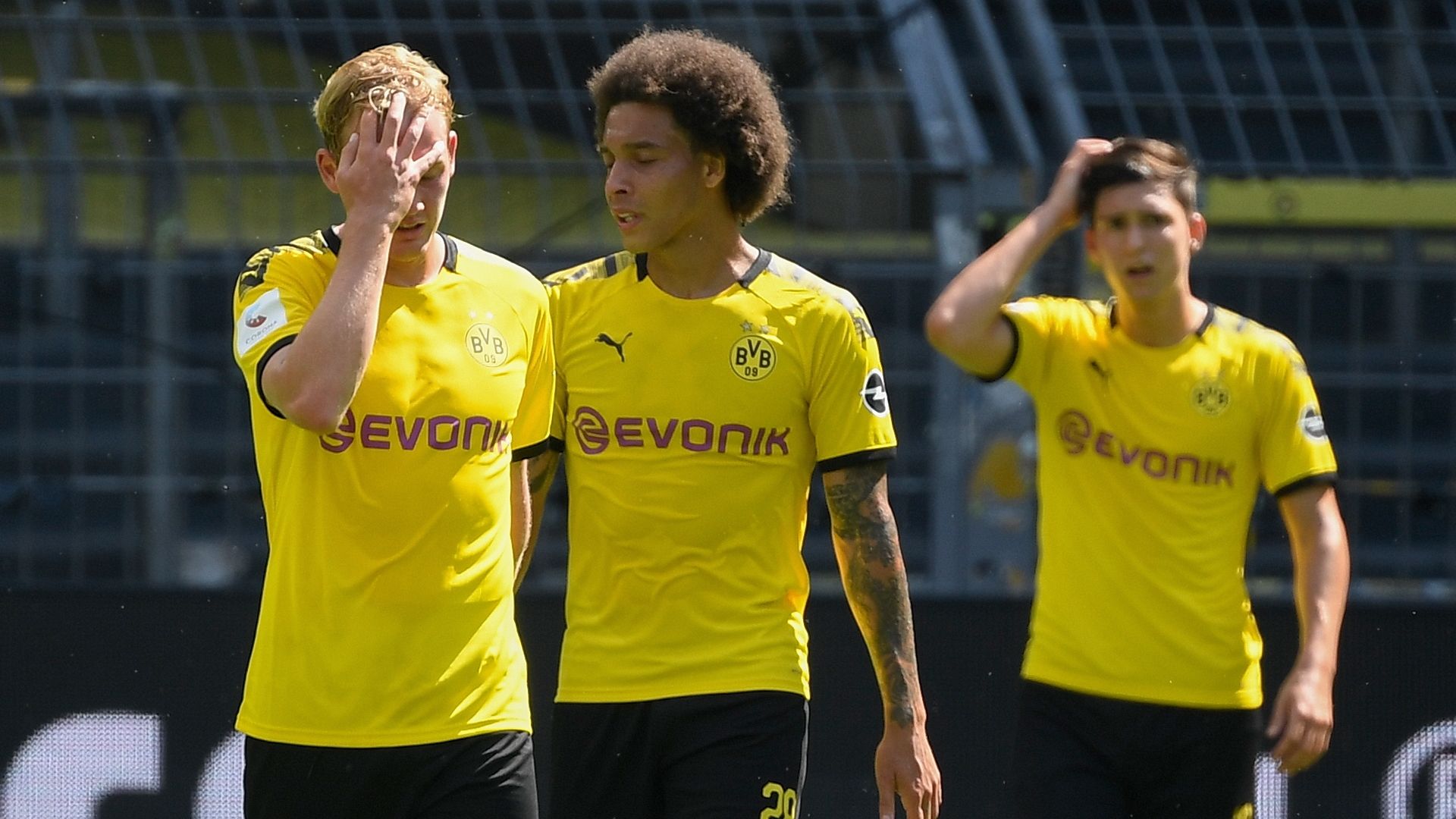 Borussia Dortmund losing heavily to Hoffenheim