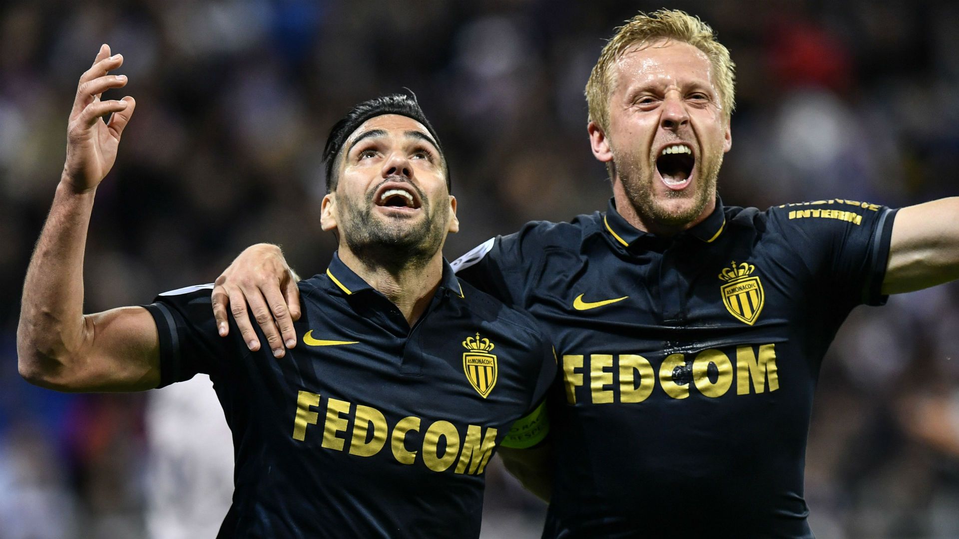 Radamel Falcao Kamil Glik Lyon Monaco Ligue 1 23042017